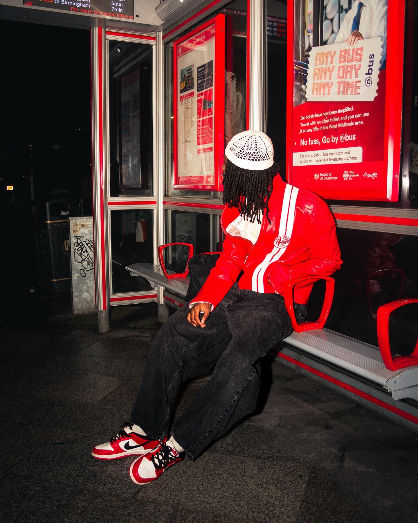 Paint Da Town Red shoot frame