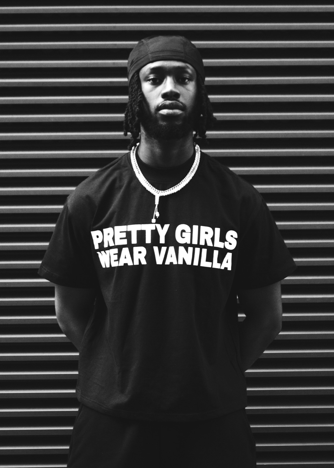 PGWV tee, corrugated black